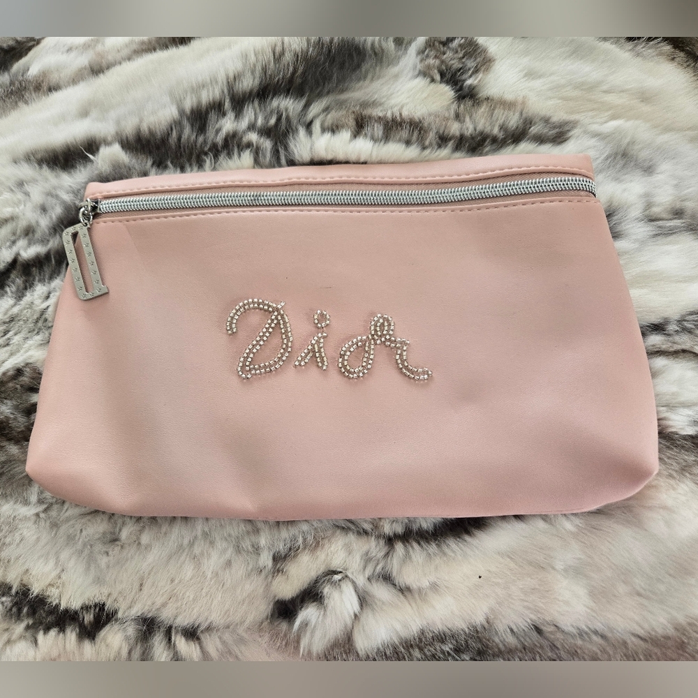 Dior Pink Cosmetics Bag